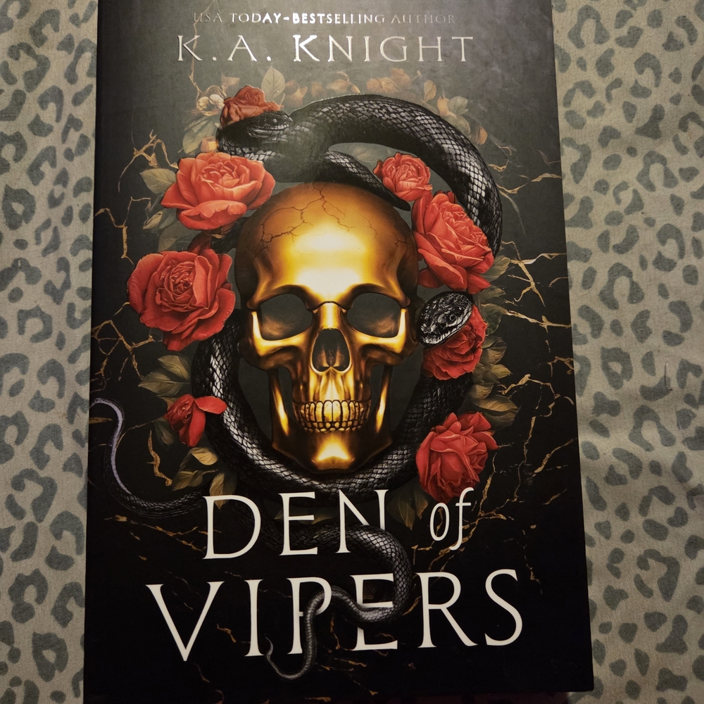 Den of Vipers Book Sprayrd Edges